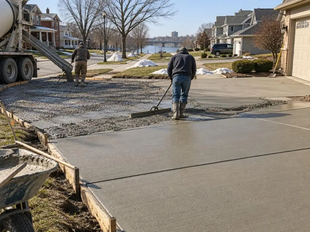 Concrete Driveways in Joliet, IL