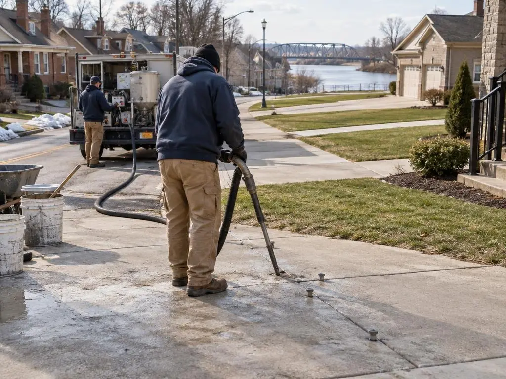 Concrete Repair & Leveling in Joliet, IL