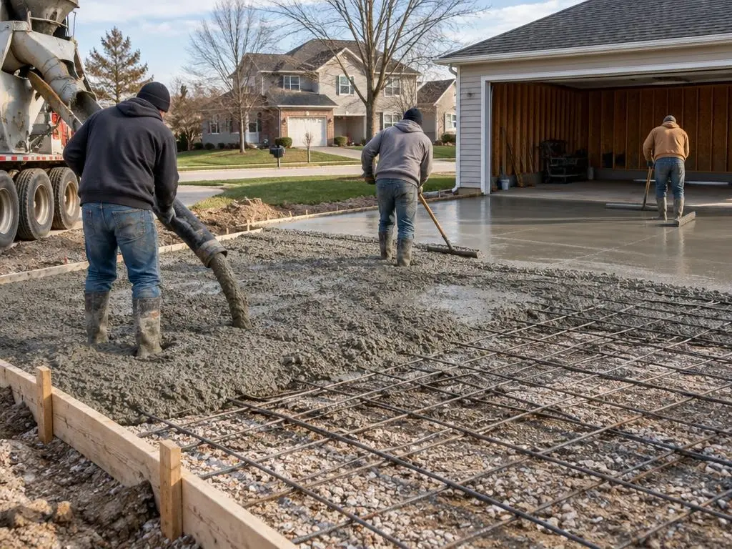 Concrete Slabs & Garage Floors in Joliet, IL