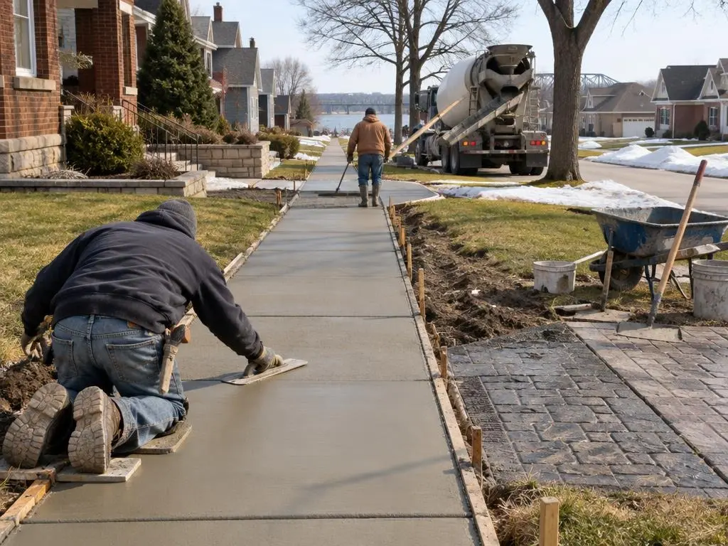 Sidewalks & Steps in Joliet, IL